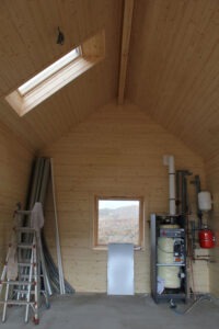 Finlog Wooden Log Cabin Home Being Built 3